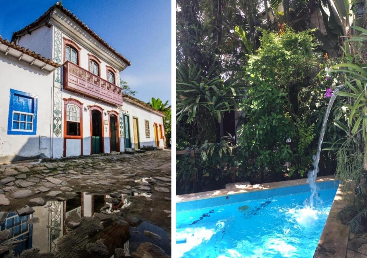 Pousada Arte Colonial - Casarao Historico Do Sec XVIII - Lancha Propria 파라티 외부 사진