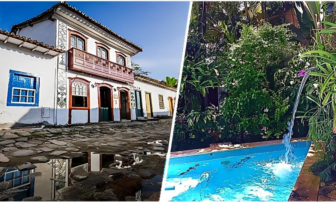 Pousada Arte Colonial - Casarao Historico Do Sec XVIII - Lancha Propria 파라티 외부 사진