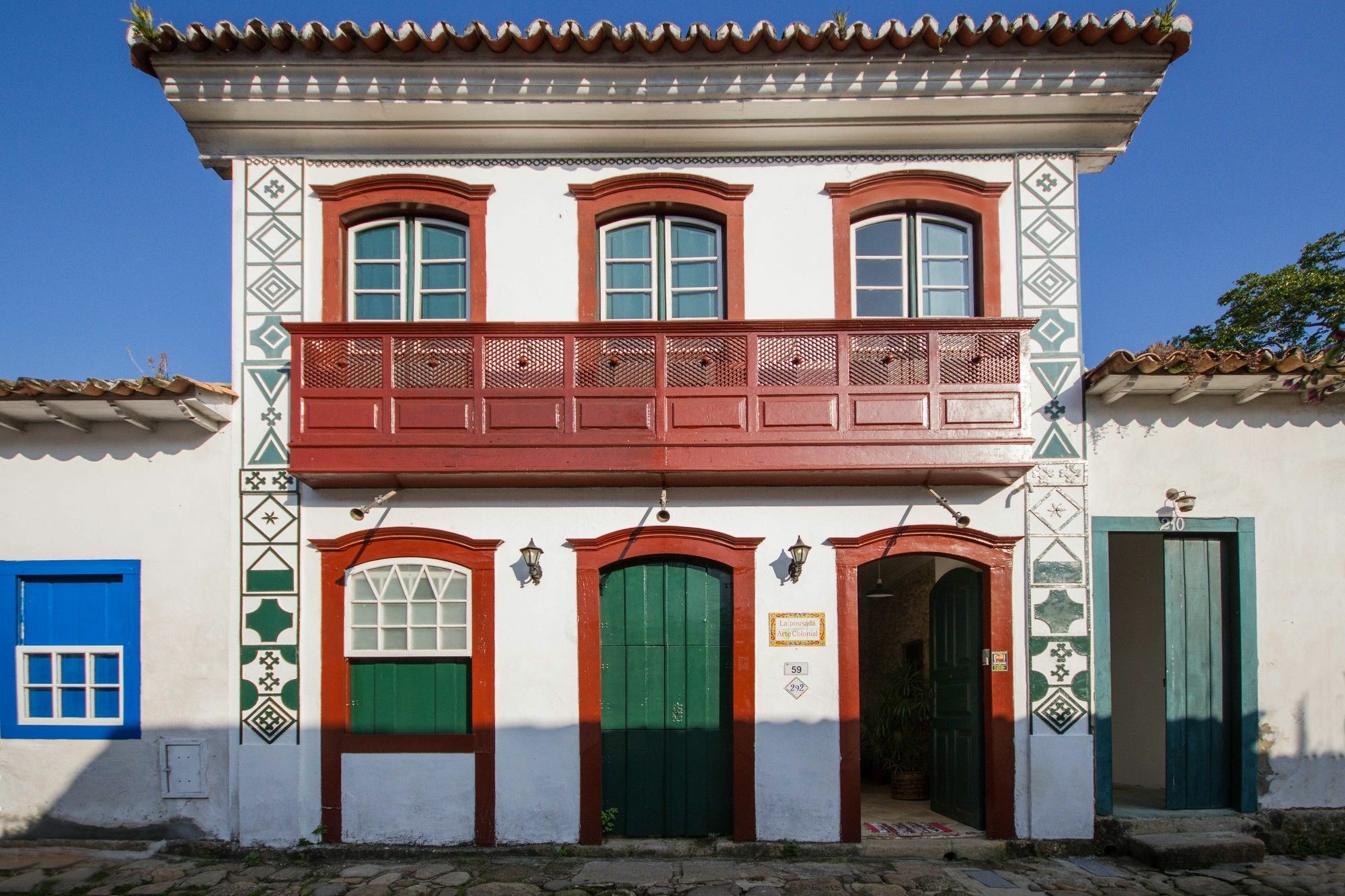 Pousada Arte Colonial - Casarao Historico Do Sec XVIII - Lancha Propria 파라티 외부 사진